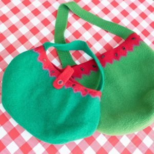 Felted Watermelon Bags - Tote & Purse size