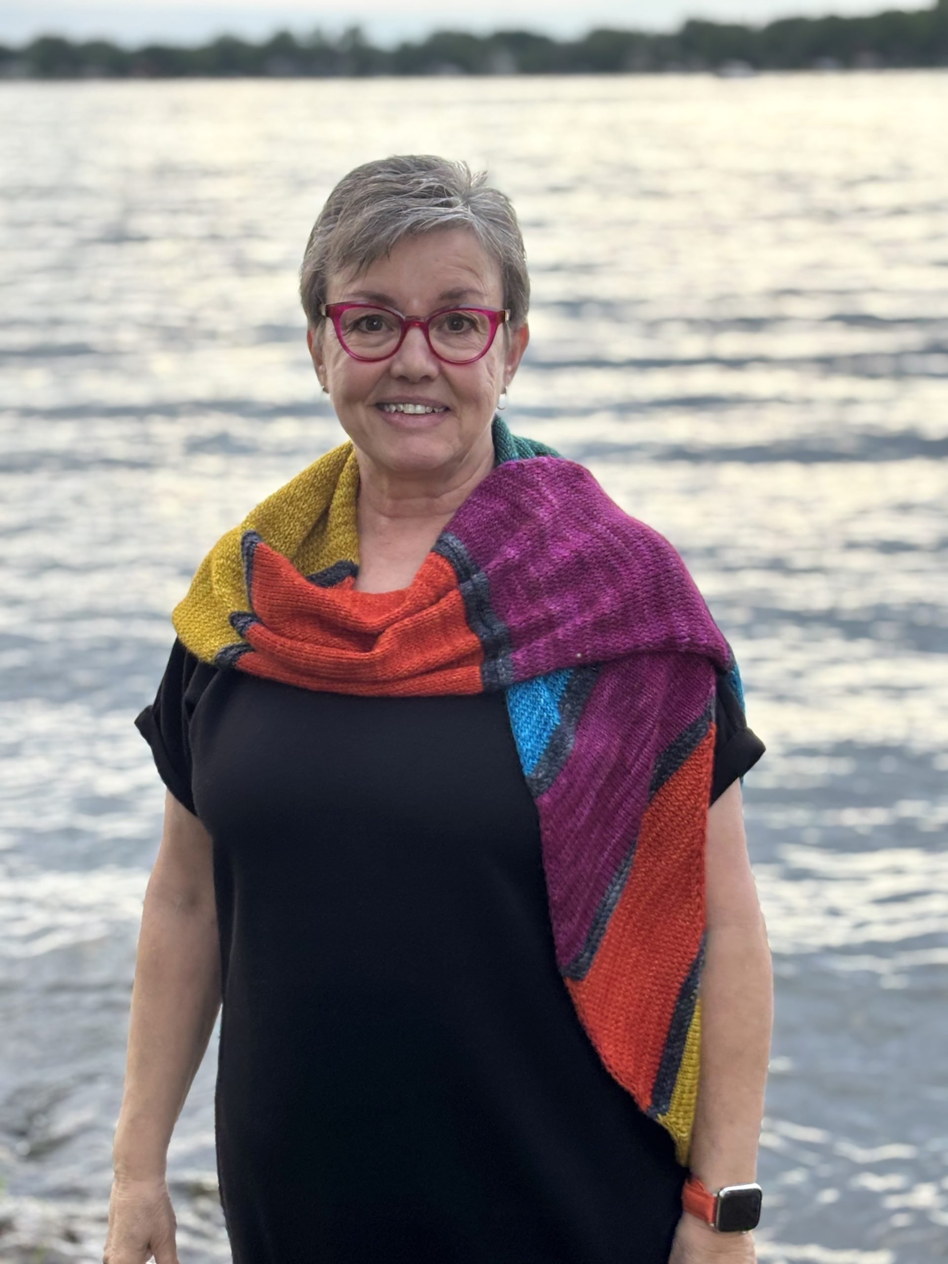 Rainbows Reign Shawl