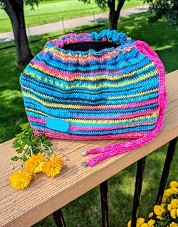 Surprise Stripes Dumplin' Bag - Image 8