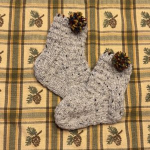 Up North Cabin Child's Socks